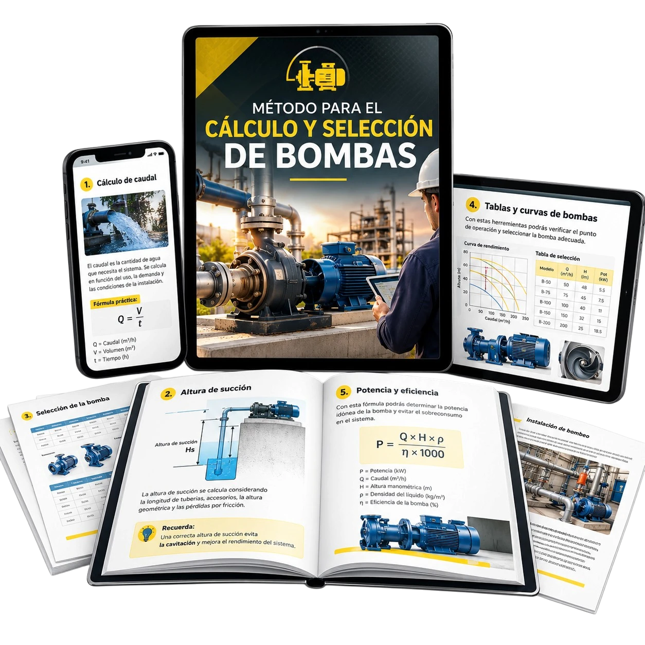 Método para el cálculo y selección de bombas